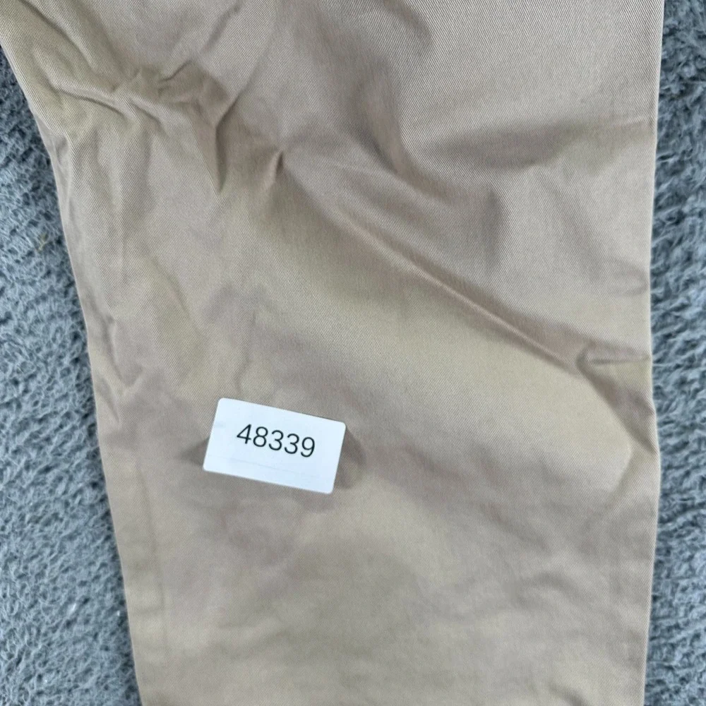 Banana Republic Pant Men's 40x26 Beige Cotton‎ Chino Straight Business Stretch